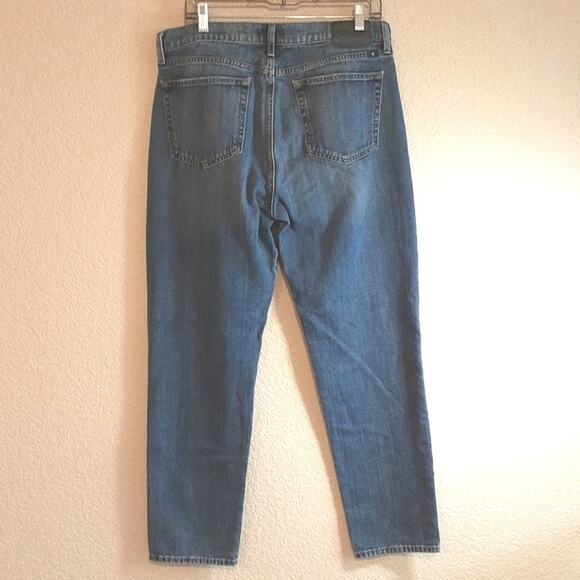 Lucky Brand Mid-Rise Authentic Straight Leg Medium Wash Cotton Denim Jeans 12/31 - Picture 8 of 16